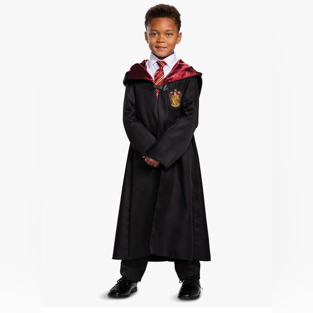 Harry Potter Robe Costume, Small 4-6, Official Hogwarts Wizarding World Costume